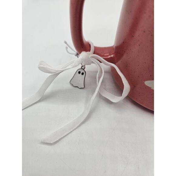 Halloween Mug Ghosts Pink Boo Crew Ghost Charm 18‎ oz NEW - Picture 7 of 9